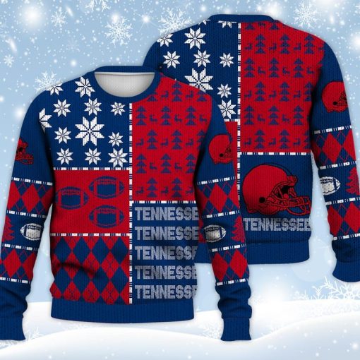 Tennessee Ugly Sweater Christmas, Retro Football American