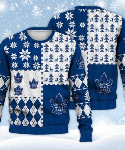 Toronto Maple Leafs Ugly Sweater Christmas, Ice Hockey NHL