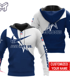 NFL Dallas Cowboys Hoodie Just Hate US Sport Hoodie