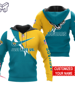 NFL Jacksonville Jaguars Hoodie Just Hate US Sport Hoodie