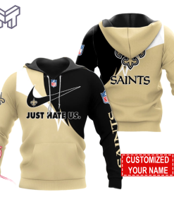 NFL New Orleans Saints Hoodie Just Hate US Sport Hoodie