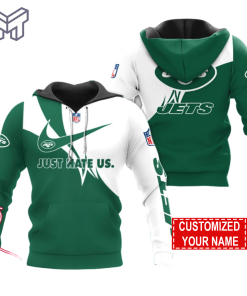 NFL New York Jets Hoodie Just Hate US Sport Hoodie