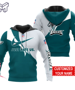 NFL Philadelphia Eagles Hoodie Just Hate US Sport Hoodie