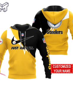 NFL Pittsburgh Steelers Hoodie Just Hate US Sport Hoodie