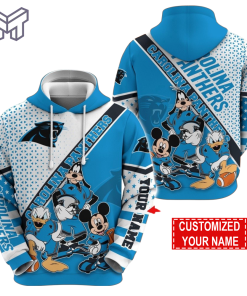 Personalized NFL Carolina Panthers Hoodie Character Cartoon Movie Unisex Hoodie