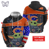 Personalized NFL Chicago Bears Hoodie Baby Yoda Unisex Hoodie
