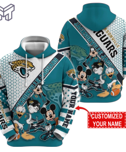 Personalized NFL Jacksonville Jaguars Hoodie Character Cartoon Movie Unisex Hoodie