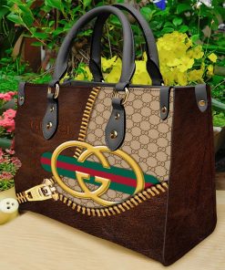 Gucci Brown Luxury Brand Fashion Women Small Handbag For Beauty
