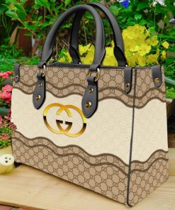 Gucci Golden Logo Beige Luxury Brand Women Small Handbag Outfit For Beauty