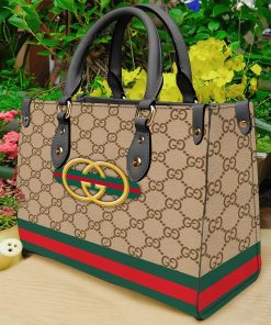 Gucci Stripe Luxury Brand Fashion Premium Women Small Handbag For Beauty