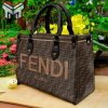 Limited edition fendi leather handbag luxury