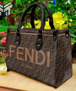 Limited edition fendi leather handbag luxury