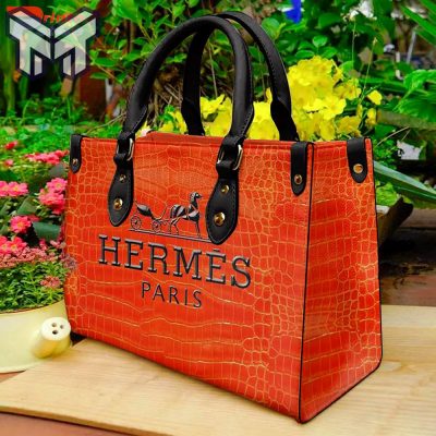 Limited edition hermes leather handbag luxury