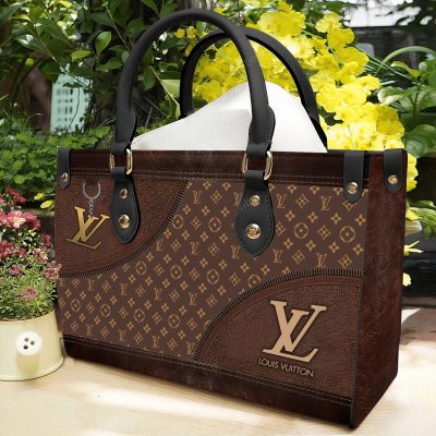 Louis Vuitton Brown Women Small Handbag Luxury Brand For Beauty