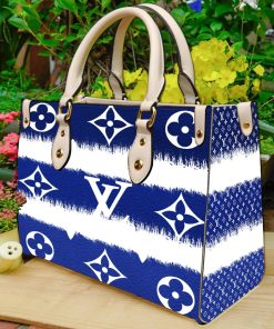 Louis Vuitton White Blue Premium Women Small Handbag Luxury Brand For Beauty