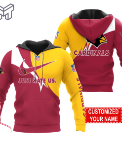 NFL Arizona Cardinals Hoodie Just Hate US Sport Hoodie