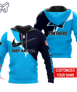 NFL Carolina Panthers Hoodie Just Hate US Sport Hoodie