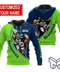 NFL Seattle Seahawks Hoodie Damn Right Sport Hoodie