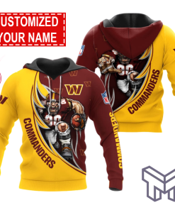 NFL Washington Commanders Hoodie Damn Right Sport Hoodie