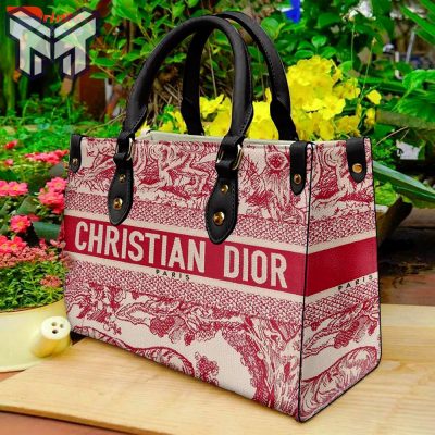 New christian dior leather handbag luxury