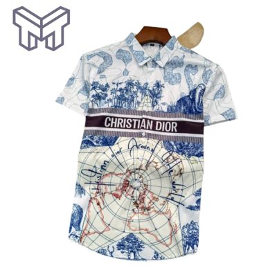 Dior Hawaiian Shirt,Hawaiian Shirts For Men, Dior button shirt – Mura2904