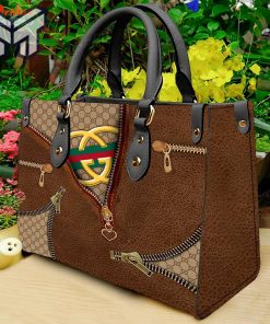 Gucci brown handbag women small handbag for beauty