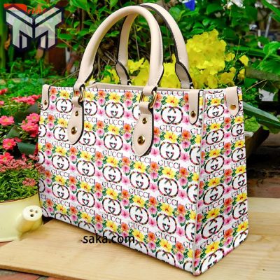Experience Luxury with Gucci Flower Pattern Handbag - Order Now for Beauty