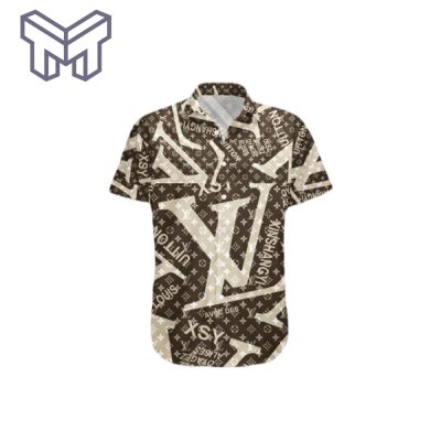 Louis Vuitton Hawaiian Shirt,Hawaiian Shirts For Men,Button Shirt Type02