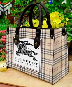 NEW burberry leather handbag luxury