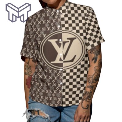 Louis Vuitton Hawaiian Shirt, Hawaiian Shirts For Men, Louis Vuitton button Shirt – Mura01710