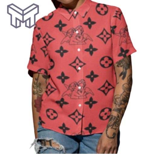Louis Vuitton Hawaiian Shirt, Hawaiian Shirts For Men, Louis Vuitton button Shirt – Mura01714