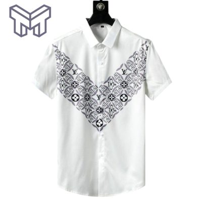 Louis Vuitton Hawaiian Shirt, Hawaiian Shirts For Men, Louis Vuitton button Shirt – Mura17504