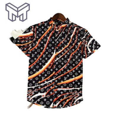 Louis Vuitton Hawaiian Shirt, Hawaiian Shirts For Men, Louis Vuitton button Shirt – Mura17506