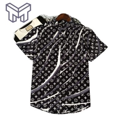 Louis Vuitton Hawaiian Shirt, Hawaiian Shirts For Men, Louis Vuitton button Shirt – Mura17507