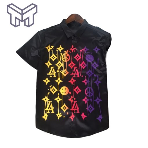 Louis Vuitton Hawaiian Shirt, Hawaiian Shirts For Men, Louis Vuitton button Shirt – Mura17508
