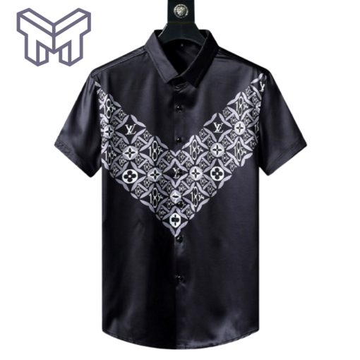 Louis Vuitton Hawaiian Shirt, Hawaiian Shirts For Men, Louis Vuitton button Shirt – Mura17513