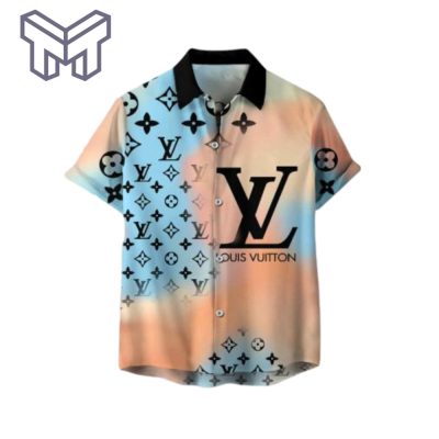 Louis Vuitton Hawaiian Shirt, Hawaiian Shirts For Men, Louis Vuitton button Shirt – Mura17515