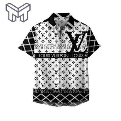 Louis Vuitton Hawaiian Shirt, Hawaiian Shirts For Men, Louis Vuitton button Shirt –Mura17516