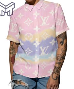 Louis Vuitton Hawaiian Shirt, Hawaiian Shirts For Men, Louis Vuitton button Shirt– Mura01717