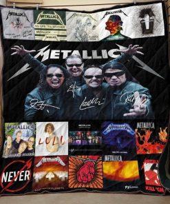 Metallica Albums Blanket Quilt