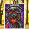 Metallica Amsterdam Concert Fleece Blanket_1