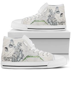 Metallica And Justice for All High Top Shoes