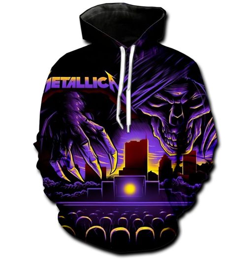 Metallica Austin City Concert Pullover Hoodie