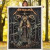 Metallica Barcelona Concert Fleece Blanket