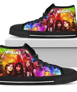 Metallica Colorful High Top Shoes