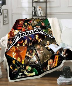 Metallica Concerts Moments Fleece Blanket
