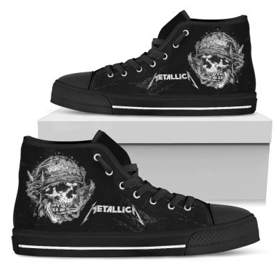 Metallica Disarm Skull High Top Shoes