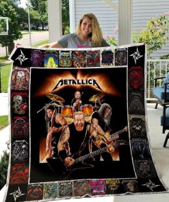 Metallica Fan Gift Quilt Blanket