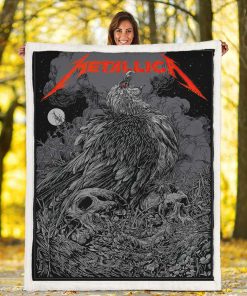 Metallica German Concert Fleece Blanket