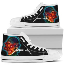 Metallica Hardwired to Self-Destruct High Top Shoes